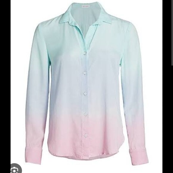 Bella Dahl Ombre Shirt - Picture 1 of 6